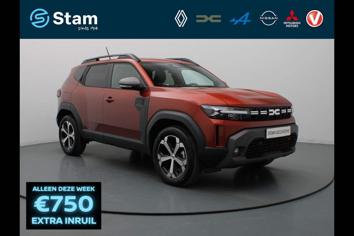 Dacia Duster 140pk Hybrid Journey Automaat 360° Camera | Cruise | Parkeersens. v+a | Stoel-/stuurverw.