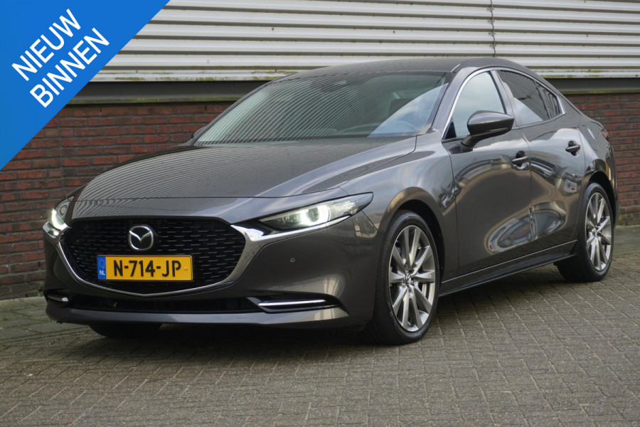 Mazda 3 2.0 e-SkyActiv-X M Hybrid 186 Luxury/Leer/18Inch/ Head-Up/Dealeronderhouden