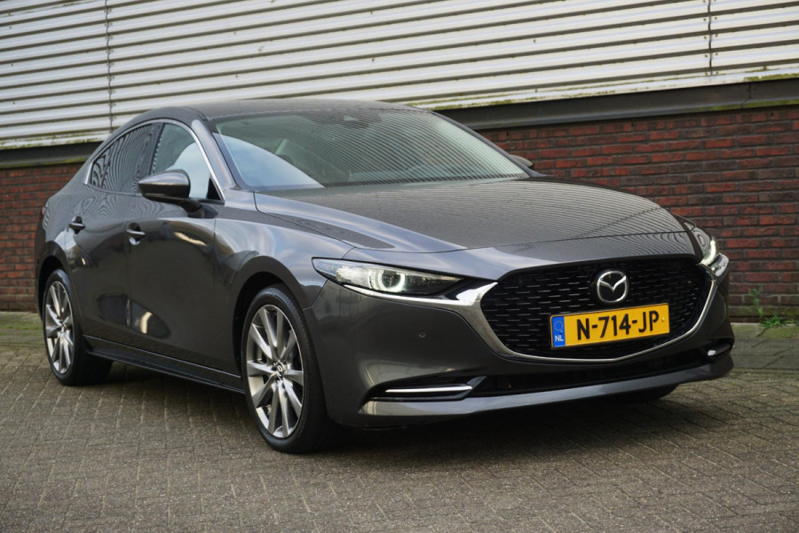 Mazda 3 2.0 e-SkyActiv-X M Hybrid 186 Luxury/Leer/18Inch/ Head-Up/Dealeronderhouden