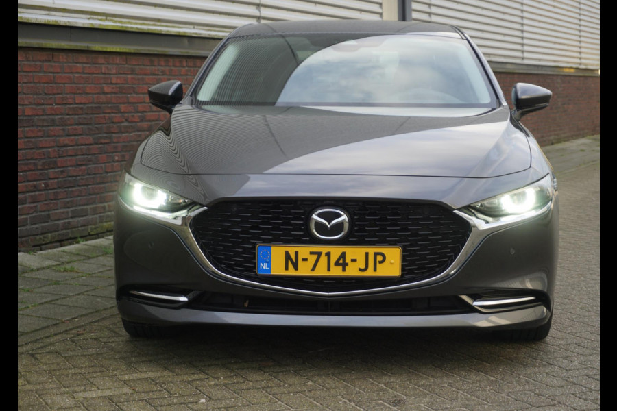 Mazda 3 2.0 e-SkyActiv-X M Hybrid 186 Luxury/Leer/18Inch/ Head-Up/Dealeronderhouden