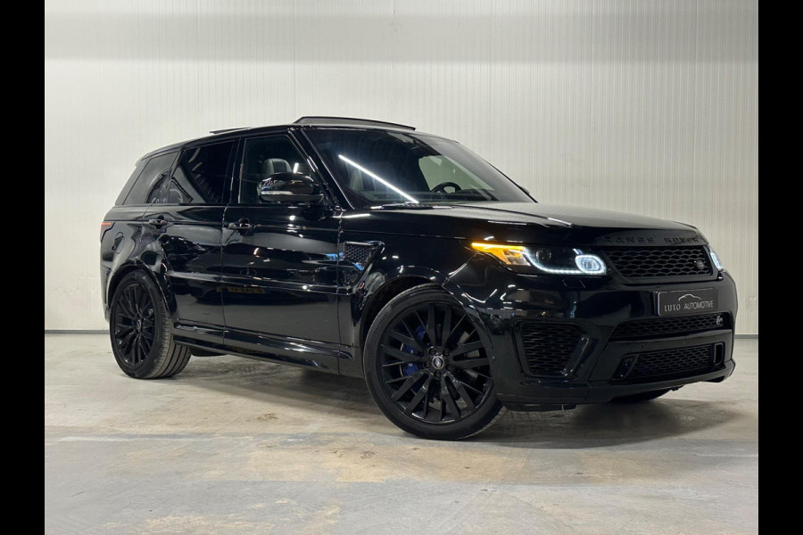 Land Rover Range Rover Sport 5.0 V8 Supercharged SVR | BLACK EDITION | KUIPSTOELEN | CARBON | FULL OPTIONS