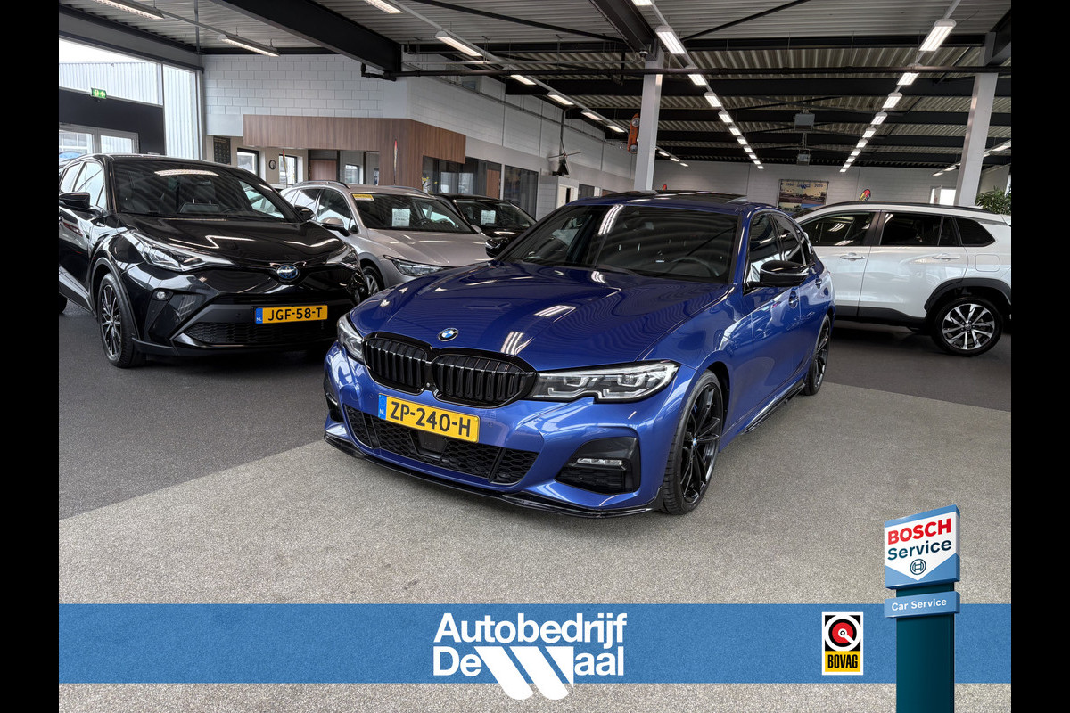 BMW 3-serie 330i M-Sport 260pk Automaat High Exec.Edition SCHUIFDAK/HARMANKARDON/LEDER/360CAMERA/HUD/19INCH