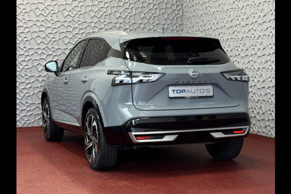 Nissan QASHQAI 1.3 MHEV 160PK TEKNA PLUS BOSE 20''LMV LEER ALCANTARA PANO MASSAGE BOSE STOEL/STUUR/RUIT VERW MATRIX.LED ELEK.KLEP HEADUP 20''LM 03/2025