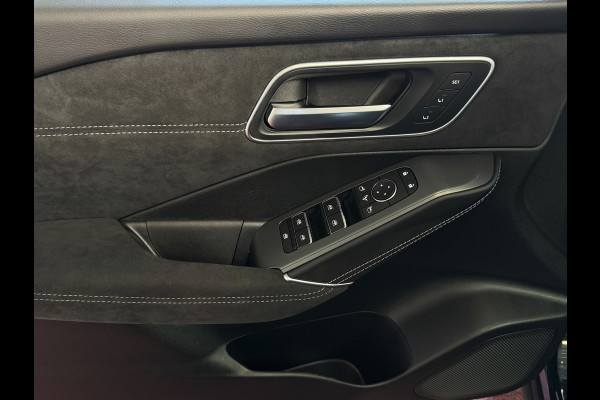 Nissan QASHQAI 1.3 MHEV 160PK TEKNA PLUS BOSE 20''LMV LEER ALCANTARA PANO MASSAGE BOSE STOEL/STUUR/RUIT VERW MATRIX.LED ELEK.KLEP HEADUP 20''LM 03/2025