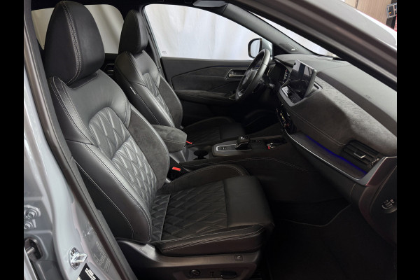 Nissan QASHQAI 1.3 MHEV 160PK TEKNA PLUS BOSE 20''LMV LEER ALCANTARA PANO MASSAGE BOSE STOEL/STUUR/RUIT VERW MATRIX.LED ELEK.KLEP HEADUP 20''LM 03/2025