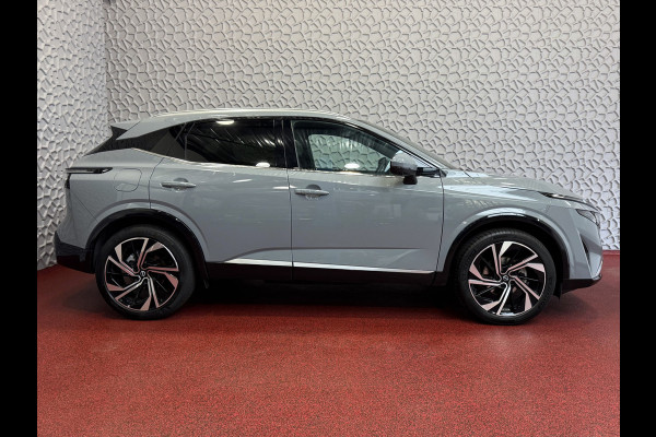 Nissan QASHQAI 1.3 MHEV 160PK TEKNA PLUS BOSE 20''LMV LEER ALCANTARA PANO MASSAGE BOSE STOEL/STUUR/RUIT VERW MATRIX.LED ELEK.KLEP HEADUP 20''LM 03/2025