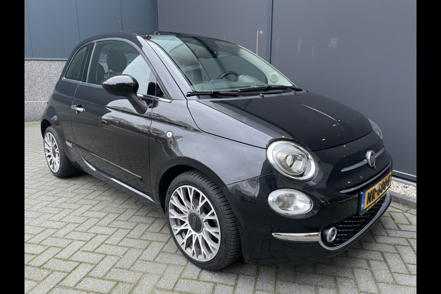 Fiat 500 0.9 TwinAir Turbo Lounge Airco - Cruise control - Parkeersensoren achter - Bluetooth - Panoramadak - Radio - Licht metalen velgen - Stuur multifunctioneel - Start/stop systeem - Elektrische ramen voor