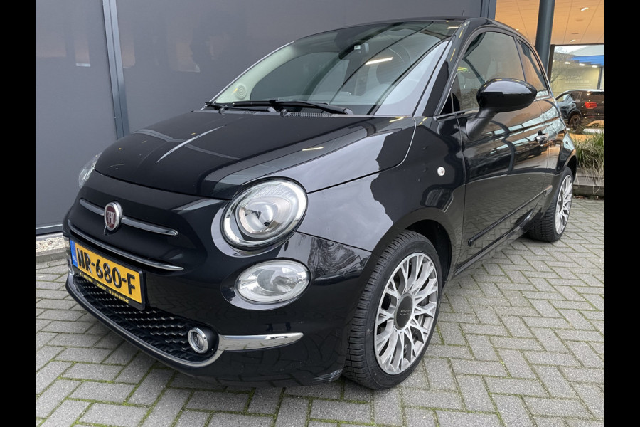Fiat 500 0.9 TwinAir Turbo Lounge Airco - Cruise control - Parkeersensoren achter - Bluetooth - Panoramadak - Radio - Licht metalen velgen - Stuur multifunctioneel - Start/stop systeem - Elektrische ramen voor