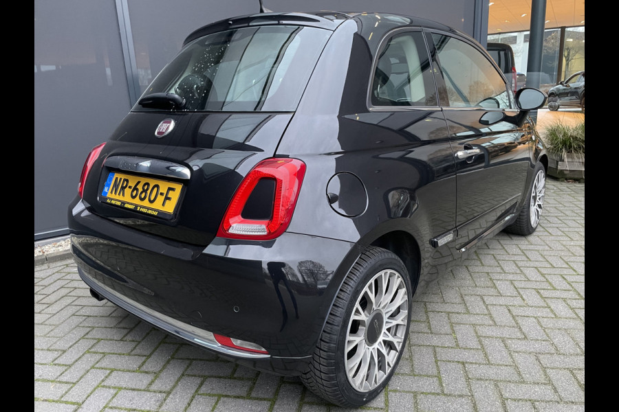 Fiat 500 0.9 TwinAir Turbo Lounge Airco - Cruise control - Parkeersensoren achter - Bluetooth - Panoramadak - Radio - Licht metalen velgen - Stuur multifunctioneel - Start/stop systeem - Elektrische ramen voor