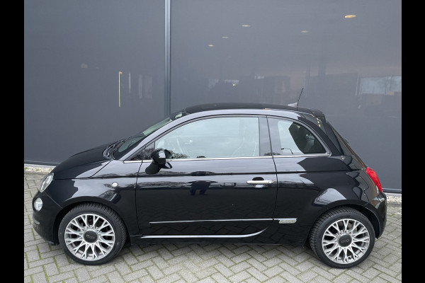Fiat 500 0.9 TwinAir Turbo Lounge Airco - Cruise control - Parkeersensoren achter - Bluetooth - Panoramadak - Radio - Licht metalen velgen - Stuur multifunctioneel - Start/stop systeem - Elektrische ramen voor