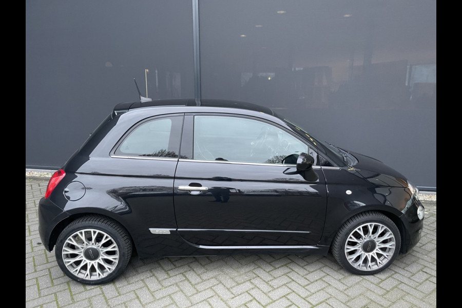Fiat 500 0.9 TwinAir Turbo Lounge Airco - Cruise control - Parkeersensoren achter - Bluetooth - Panoramadak - Radio - Licht metalen velgen - Stuur multifunctioneel - Start/stop systeem - Elektrische ramen voor
