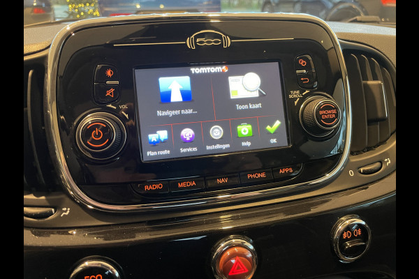 Fiat 500 0.9 TwinAir Turbo Lounge Airco - Cruise control - Parkeersensoren achter - Bluetooth - Panoramadak - Radio - Licht metalen velgen - Stuur multifunctioneel - Start/stop systeem - Elektrische ramen voor
