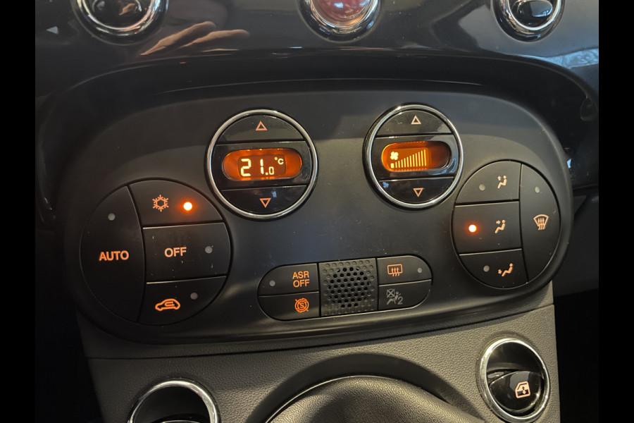 Fiat 500 0.9 TwinAir Turbo Lounge Airco - Cruise control - Parkeersensoren achter - Bluetooth - Panoramadak - Radio - Licht metalen velgen - Stuur multifunctioneel - Start/stop systeem - Elektrische ramen voor