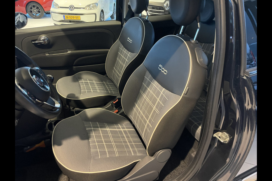 Fiat 500 0.9 TwinAir Turbo Lounge Airco - Cruise control - Parkeersensoren achter - Bluetooth - Panoramadak - Radio - Licht metalen velgen - Stuur multifunctioneel - Start/stop systeem - Elektrische ramen voor