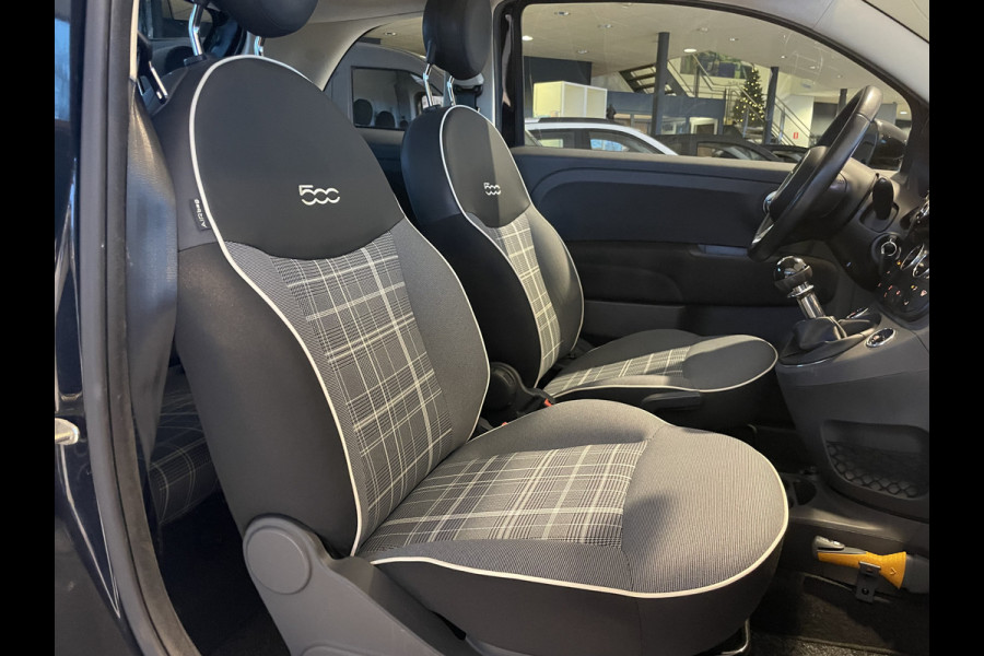 Fiat 500 0.9 TwinAir Turbo Lounge Airco - Cruise control - Parkeersensoren achter - Bluetooth - Panoramadak - Radio - Licht metalen velgen - Stuur multifunctioneel - Start/stop systeem - Elektrische ramen voor