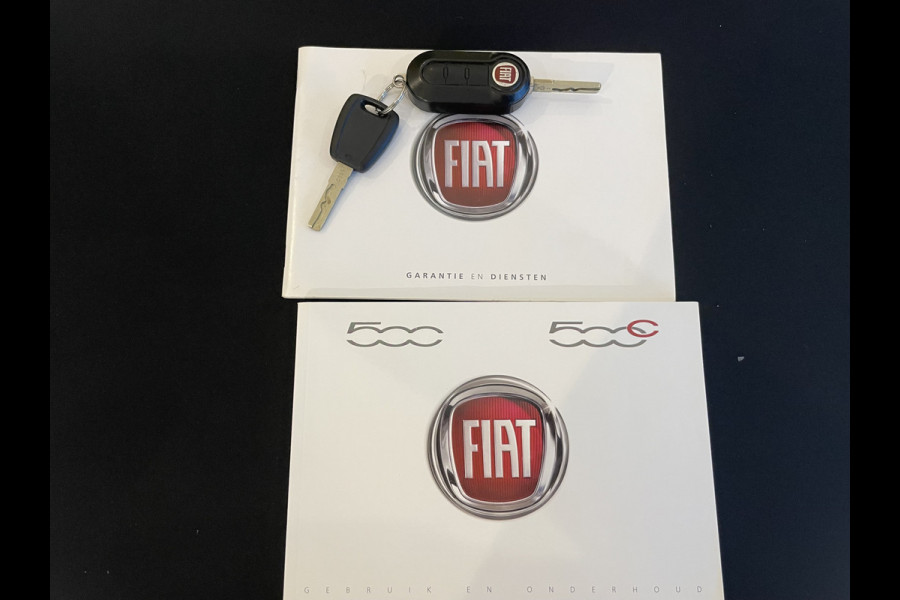 Fiat 500 0.9 TwinAir Turbo Lounge Airco - Cruise control - Parkeersensoren achter - Bluetooth - Panoramadak - Radio - Licht metalen velgen - Stuur multifunctioneel - Start/stop systeem - Elektrische ramen voor