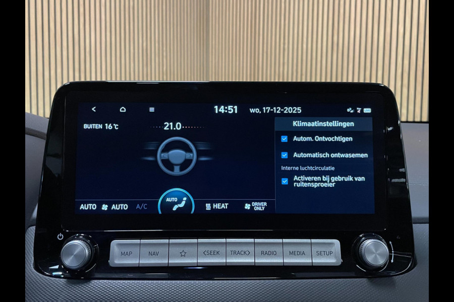Hyundai Kona EV Fashion 64 kWh|100% SOH|FACELIFT|3-FASE|DAKJE|HEAD-UP|ACC|CAMERA|CARPLAY|NAVI|NL- AUTO|NAP|INCL. BTW|1e EIG.|