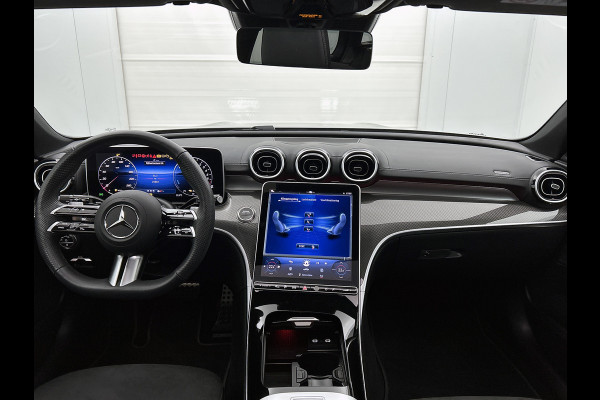 Mercedes-Benz C-Klasse Estate 300 e AMG Plug-In Hybride AMG Line | Trekhaak | Panorama Schuif-Kanteldak | Digital Licht | Rijassistentiepakket Plus incl. PRE-SAFE Inclusief 24 maanden MB Certified garantie voor Europa.