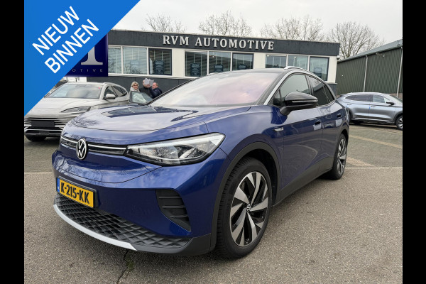 Volkswagen ID.4 First 77 kWh | VAN: 27.900,- VOOR: 24.877,- UW EINDEJAARSVOORDEEL: 3.023,- | CAMERA | 3 FASE | STOEL + STUURVERWARMING | RIJKLAAR INCL 12 MAANDEN BOVAG GARANTIE