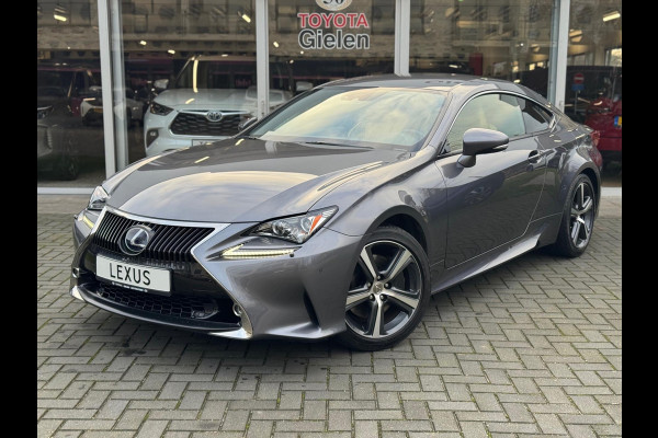 Lexus RC 300h Business Line Pro | Eerste eigenaar, Facelift, Leer, Stoelverwarming, Adaptive cruise control, Groot scherm, 18 inch, Keyle