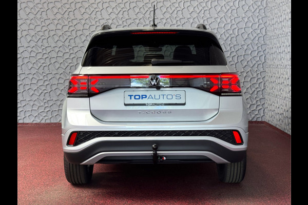 Volkswagen T-Cross ✅ NIEUWE AUTO ✅ TSI 115PK R-LINE EDITION KEYLESS TREKHAAK LED IQ CAMERA STOELVERW ✅2025✅ "Volkswagen rijden begint bij Topautos.nl – 75 topmodellen direct op voorraad!"