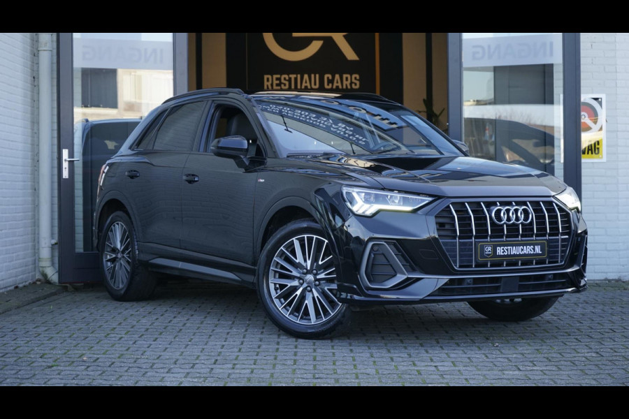 Audi Q3 35 TFSI 3x S-Line Black Optik AUTOMAAT-AMBIANCE-AUDI SOUND-CAMERA-DRIVE SELECT-ELEKTR STOELEN-KEYLESS-MATRIX-TREKHAAK