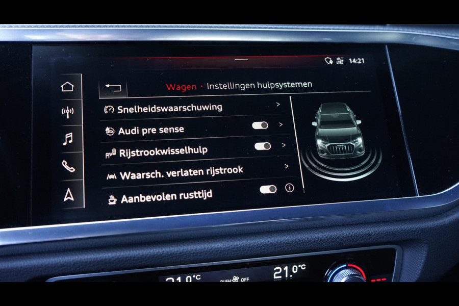 Audi Q3 35 TFSI 3x S-Line Black Optik AUTOMAAT-AMBIANCE-AUDI SOUND-CAMERA-DRIVE SELECT-ELEKTR STOELEN-KEYLESS-MATRIX-TREKHAAK