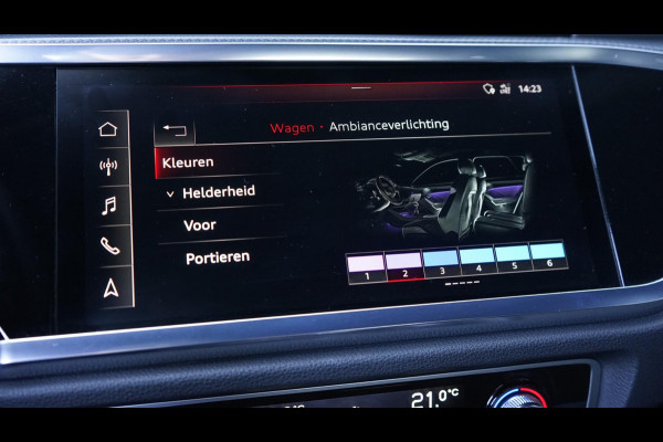 Audi Q3 35 TFSI 3x S-Line Black Optik AUTOMAAT-AMBIANCE-AUDI SOUND-CAMERA-DRIVE SELECT-ELEKTR STOELEN-KEYLESS-MATRIX-TREKHAAK