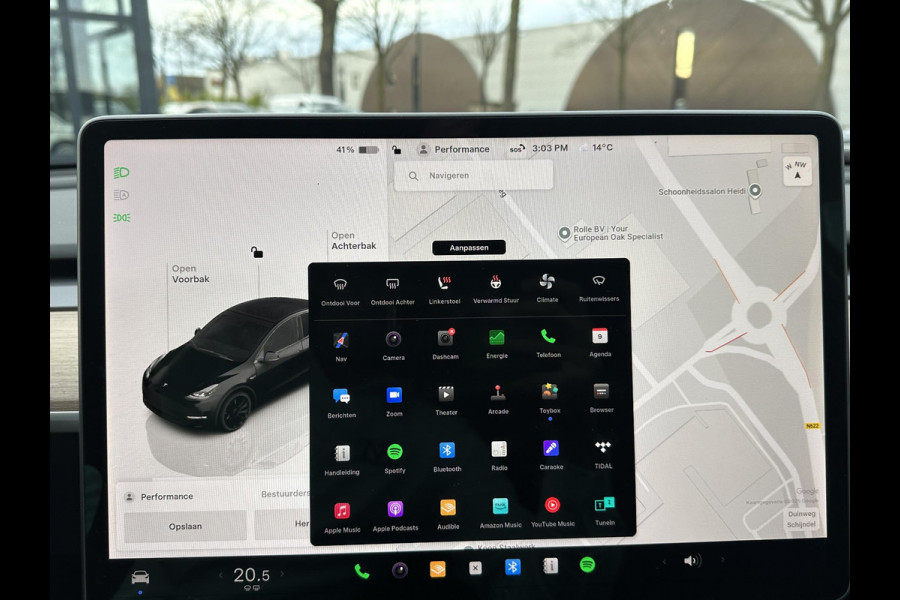 Tesla Model Y Performance AWD 75 kWh VAN: €39.900,- VOOR: €37.877,- UW EINDEJAARSVOORDEEL: €2.023,-| AUTOPILOT| VOLLEDIGE FABRIEKSGARANTIE T/M 6-2026/80.000KM | AANDRIJFLIJN EN ACCU GARANTIE T/M 12-2030 of 192.000km