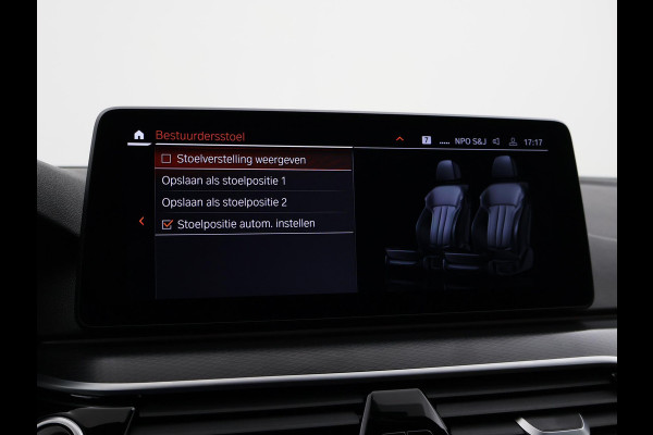 BMW 5 Serie 518D M-SPORT SEDAN + NAPPA LEDEREN COMFORTZETELS | TREKHAAK | H/K | HEAD-UP | SFEERVERLICHTING
