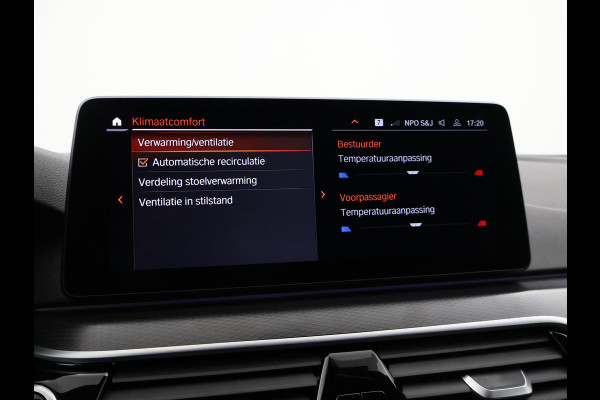 BMW 5 Serie 518D M-SPORT SEDAN + NAPPA LEDEREN COMFORTZETELS | TREKHAAK | H/K | HEAD-UP | SFEERVERLICHTING