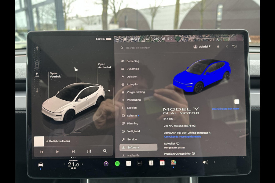 Tesla Model Y Premium Long Range AWD 75 kWh NIEUWE AUTO | AUTOPILOT| VOLLEDIGE TESLA GARANTIE T/M 12/2029 OF 80.000KM| DE HOOGVOLTACCU EN AANDRIJFLIJN TOT 2033 of 192.000KM |