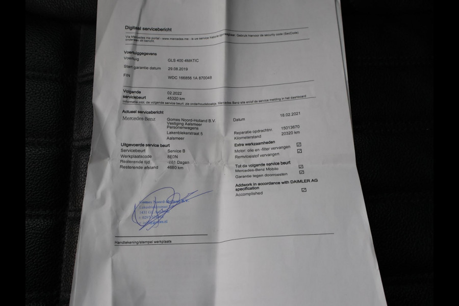 Mercedes-Benz GLS 400 V6T 4MATIC 7-PERS. *BTW* + TREKHAAK 3500 KG | 360 CAMERA | PANORAMA | CARPLAY