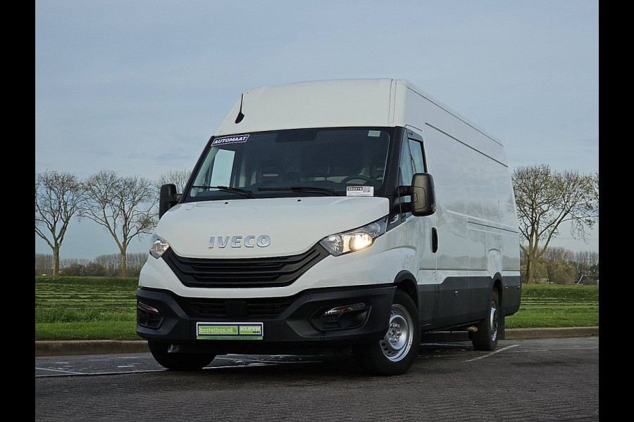 Iveco Daily 35S16V 2.3 L4H2 Automaat Airco Vleugeldeuren 3 Zits Euro6 156 PK!