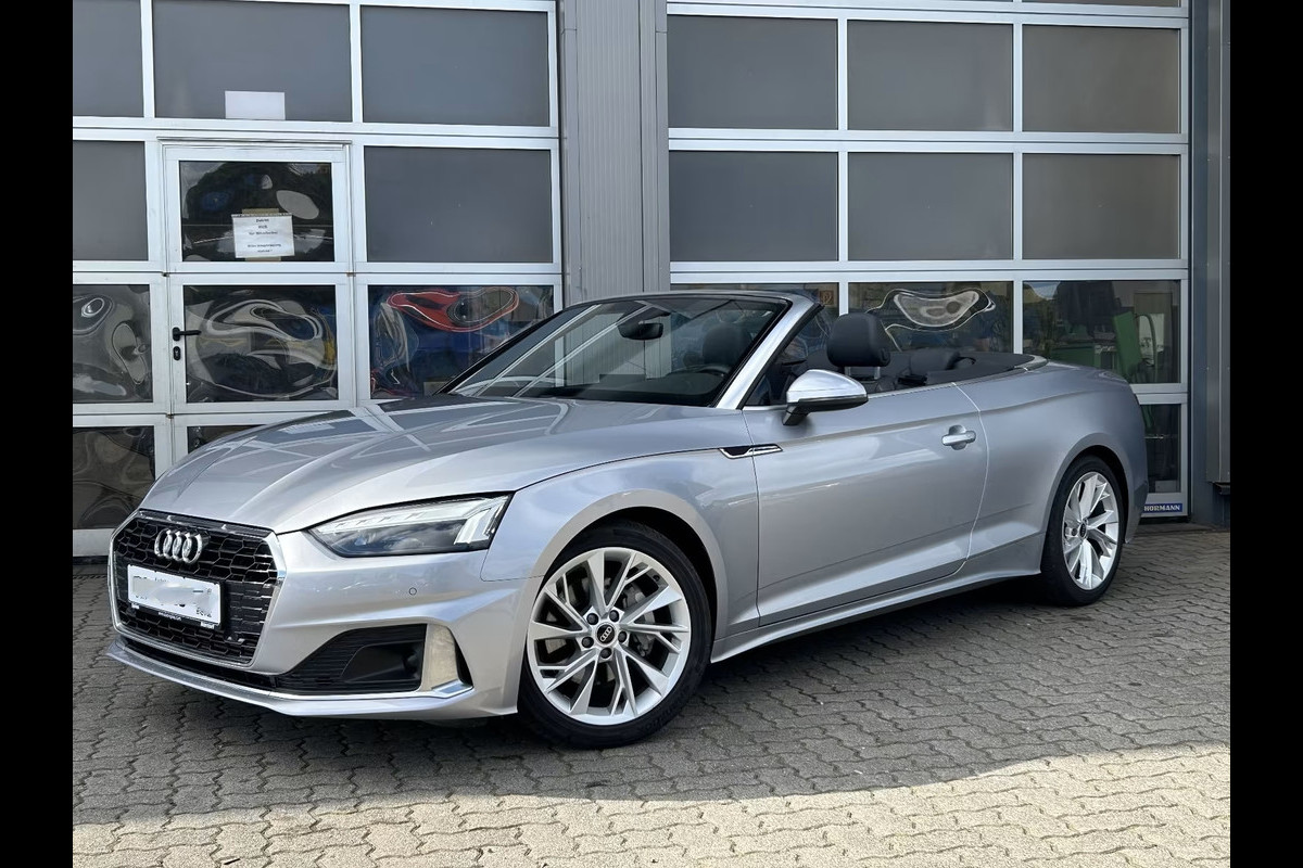 Audi A5 Cabriolet 40 Tfsi S-Tronic (150kW/204pk) ** MATRIX, LEDER, VIRTUAL, NEKVERW, 18-inch LMV, ADAPT. CRUISE ** 1e EIG - € 26.700,= onder NP ** ** INFORMEER OOK NAAR ONZE AANTREKKELIJKE FINANCIAL-LEASE TARIEVEN **