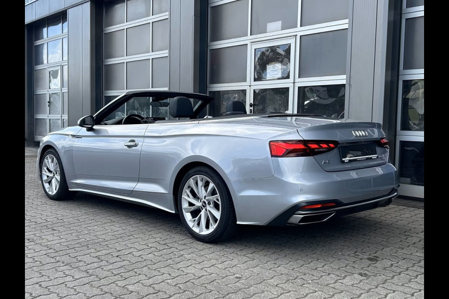 Audi A5 Cabriolet 40 Tfsi S-Tronic (150kW/204pk) ** MATRIX, LEDER, VIRTUAL, NEKVERW, 18-inch LMV, ADAPT. CRUISE ** 1e EIG - € 26.700,= onder NP ** ** INFORMEER OOK NAAR ONZE AANTREKKELIJKE FINANCIAL-LEASE TARIEVEN **