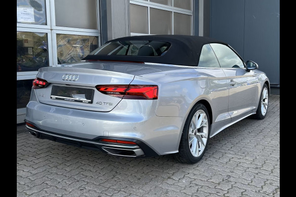 Audi A5 Cabriolet 40 Tfsi S-Tronic (150kW/204pk) ** MATRIX, LEDER, VIRTUAL, NEKVERW, 18-inch LMV, ADAPT. CRUISE ** 1e EIG - € 26.700,= onder NP ** ** INFORMEER OOK NAAR ONZE AANTREKKELIJKE FINANCIAL-LEASE TARIEVEN **