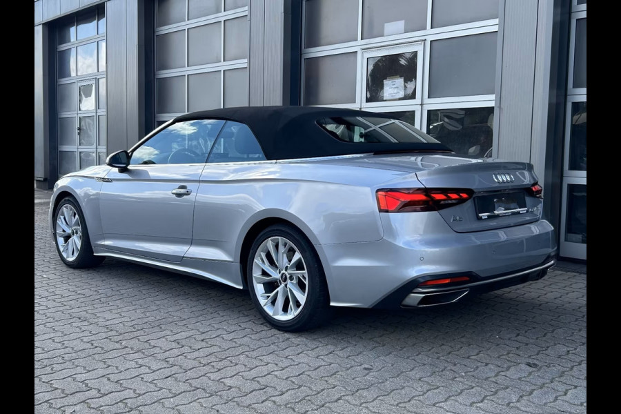 Audi A5 Cabriolet 40 Tfsi S-Tronic (150kW/204pk) ** MATRIX, LEDER, VIRTUAL, NEKVERW, 18-inch LMV, ADAPT. CRUISE ** 1e EIG - € 26.700,= onder NP ** ** INFORMEER OOK NAAR ONZE AANTREKKELIJKE FINANCIAL-LEASE TARIEVEN **
