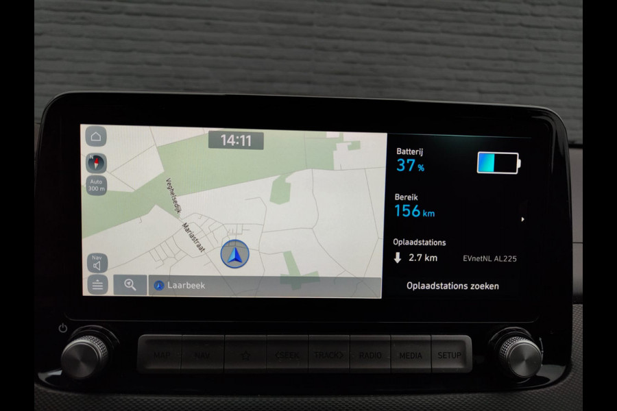 Hyundai Kona EV 64kWh SOH 100% Warmtepomp Adap.Cruise Apple Carplay Android Auto Navi Camera Pdc Fashion Privacy Glas Blind Spot Lane Assist Origineel Nederlandse Auto
