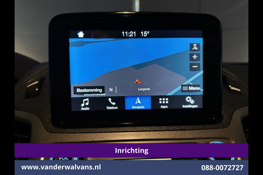 Ford Transit Connect 1.5 EcoBlue 120pk L1H1 inrichting Euro6 Airco | Camera | Navigatie | Cruisecontrol stoelverwarming, Verwarmde voorruit, Parkeersensoren
