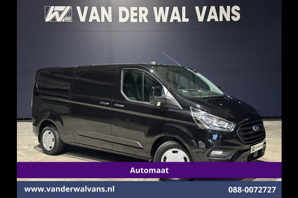 Ford Transit Custom 2.0 TDCI 130pk Automaat L2H1 Euro6 Airco | Multimediascherm | LED | Cruisecontrol | Parkeersensoren Verwarmde voorruit, Bijrijdersbank