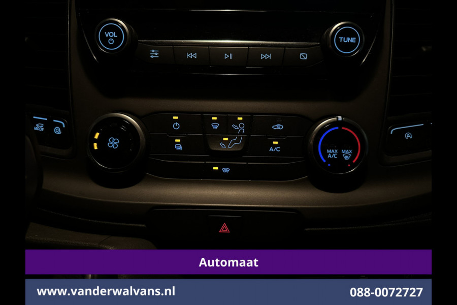 Ford Transit Custom 2.0 TDCI 130pk Automaat L2H1 Euro6 Airco | Multimediascherm | LED | Cruisecontrol | Parkeersensoren Verwarmde voorruit, Bijrijdersbank