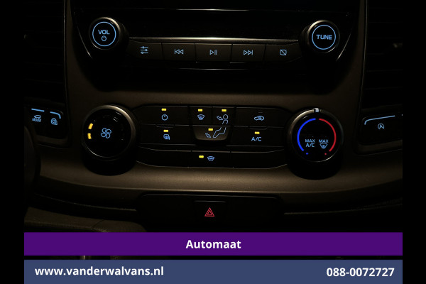 Ford Transit Custom 2.0 TDCI 130pk Automaat L2H1 Euro6 Airco | Multimediascherm | LED | Cruisecontrol | Parkeersensoren Verwarmde voorruit, Bijrijdersbank