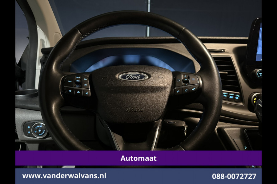 Ford Transit Custom 2.0 TDCI 130pk Automaat L2H1 Euro6 Airco | Multimediascherm | LED | Cruisecontrol | Parkeersensoren Verwarmde voorruit, Bijrijdersbank