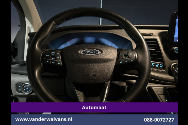 Ford Transit Custom 2.0 TDCI 130pk Automaat L2H1 Euro6 Airco | Multimediascherm | LED | Cruisecontrol | Parkeersensoren Verwarmde voorruit, Bijrijdersbank