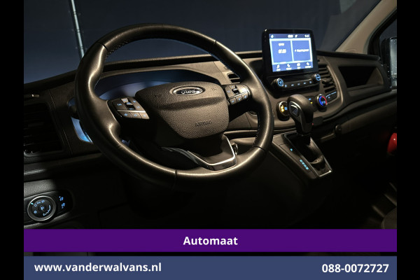 Ford Transit Custom 2.0 TDCI 130pk Automaat L2H1 Euro6 Airco | Multimediascherm | LED | Cruisecontrol | Parkeersensoren Verwarmde voorruit, Bijrijdersbank