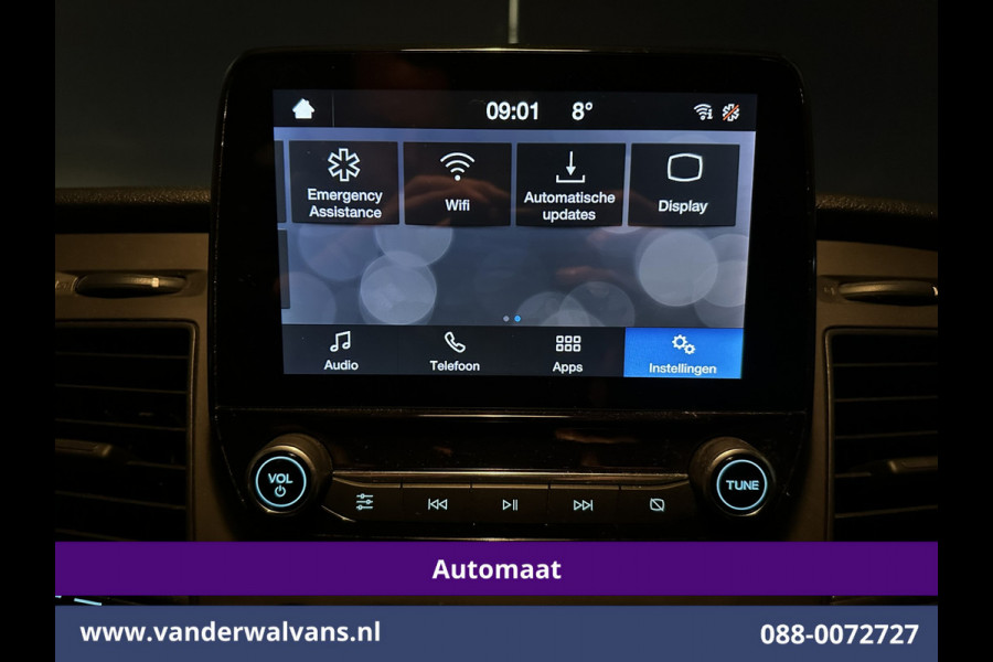 Ford Transit Custom 2.0 TDCI 130pk Automaat L2H1 Euro6 Airco | Multimediascherm | LED | Cruisecontrol | Parkeersensoren Verwarmde voorruit, Bijrijdersbank