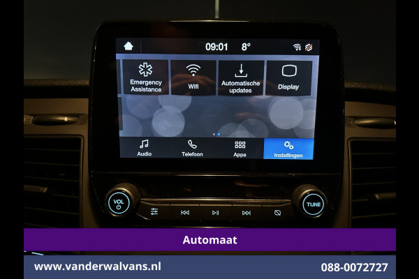 Ford Transit Custom 2.0 TDCI 130pk Automaat L2H1 Euro6 Airco | Multimediascherm | LED | Cruisecontrol | Parkeersensoren Verwarmde voorruit, Bijrijdersbank