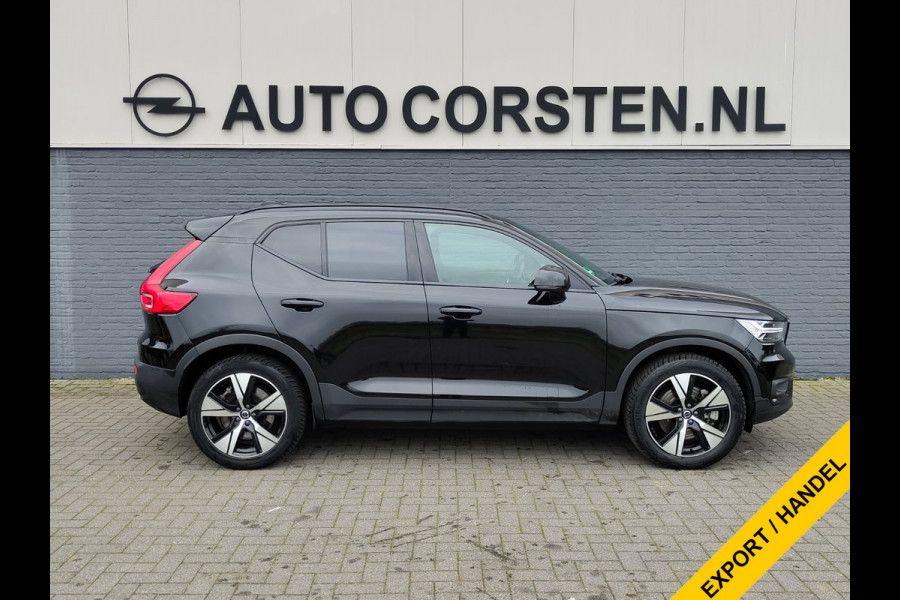 Volvo XC40 Recharge P8 AWD R-Design SOH 90% Adap.Cruise Navi Ecc Camera Apple Carplay Android Auto Pdc Stoelverwarming Lmv 19" Privacy Glas Google Maps DAB+ Origineel Nederlandse Auto Nieuwprijs  €59.825,- Export - Handel