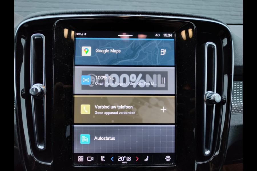 Volvo XC40 Recharge P8 AWD R-Design SOH 90% Adap.Cruise Navi Ecc Camera Apple Carplay Android Auto Pdc Stoelverwarming Lmv 19" Privacy Glas Google Maps DAB+ Origineel Nederlandse Auto Nieuwprijs  €59.825,- Export - Handel